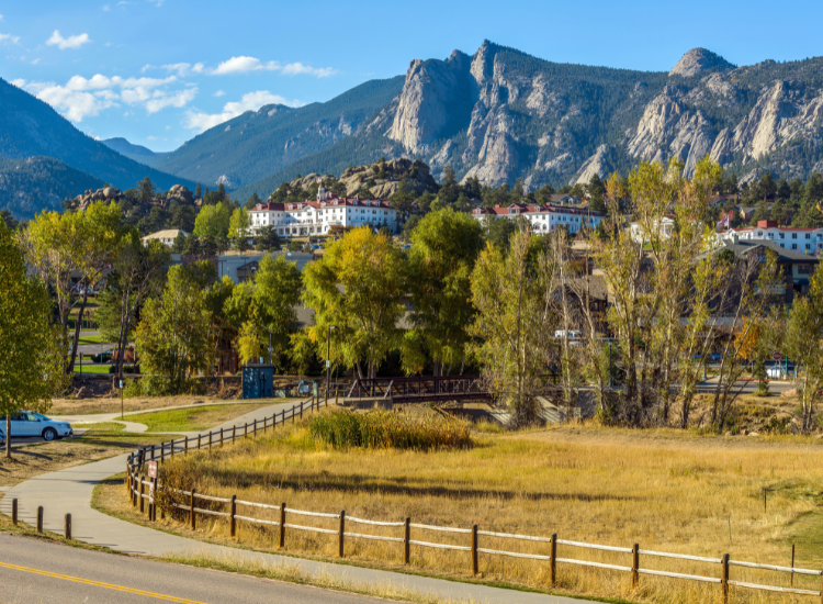 the stanley hotel in estes park, colorado